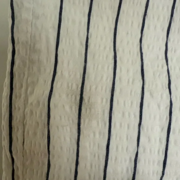 Il Gufo White and Black Striped Kids Pants - Picture 3 of 6